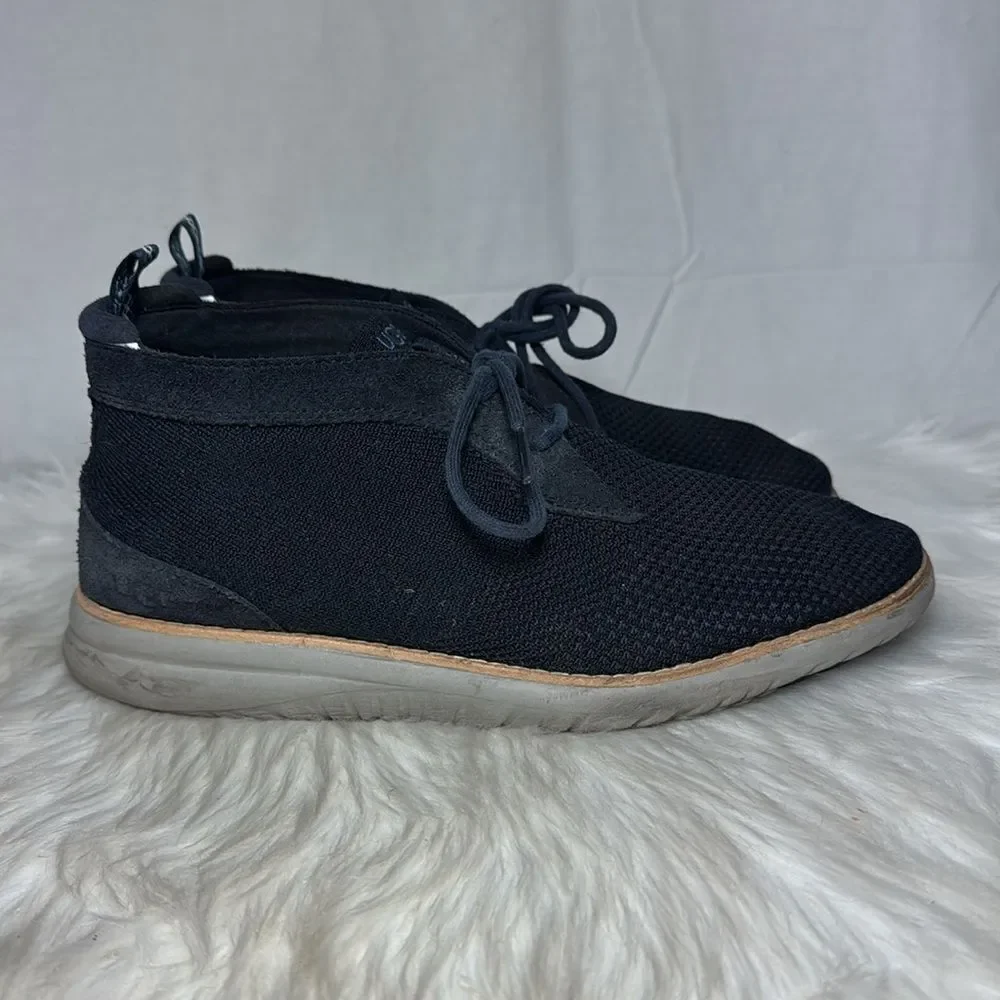 UGG Union. Chukka Men's‎ Navy Hyper Weave Casual Shoe Sz 9